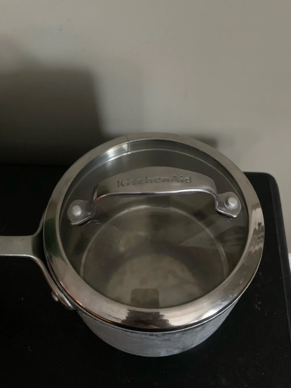 All-Clad 1.5 qt stainless steel sauce pan